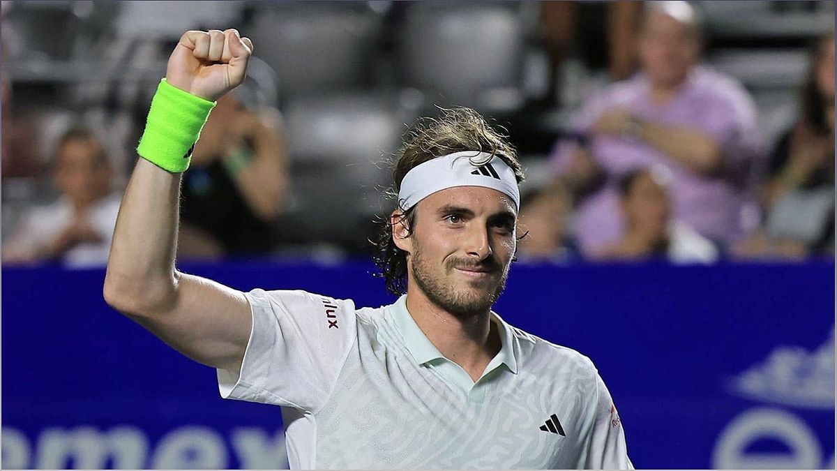 Stefanos Tsitsipas Advances in Acapulco ATP 500 with Solid Victory - 1786841172