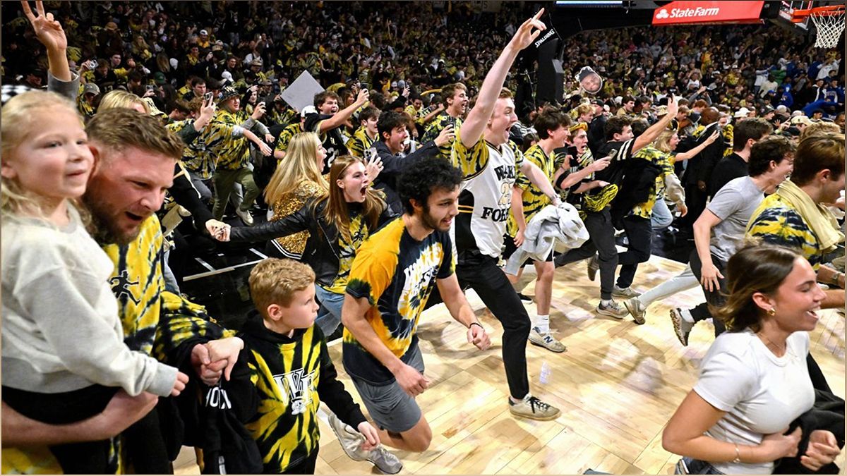 The Debate Over Court Storming in College Basketball: Safety vs Tradition - -2129728685